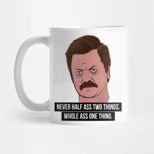 Ron Swanson - Whole Ass Mug